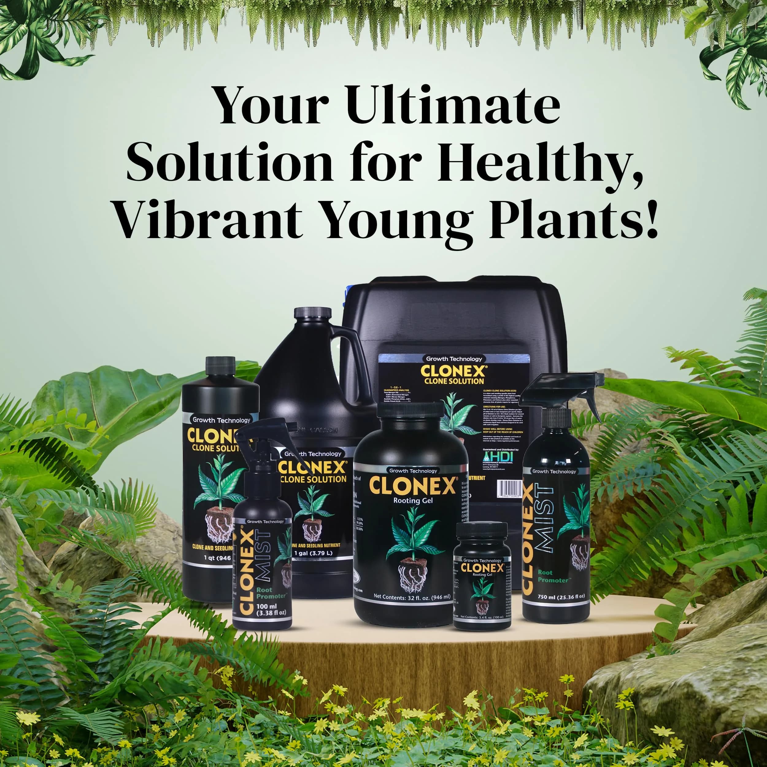Clonex Rooting Gel 100ml (3.38 Fl Oz) | High-Performance Rooting Compound for Plant Cuttings - view 4