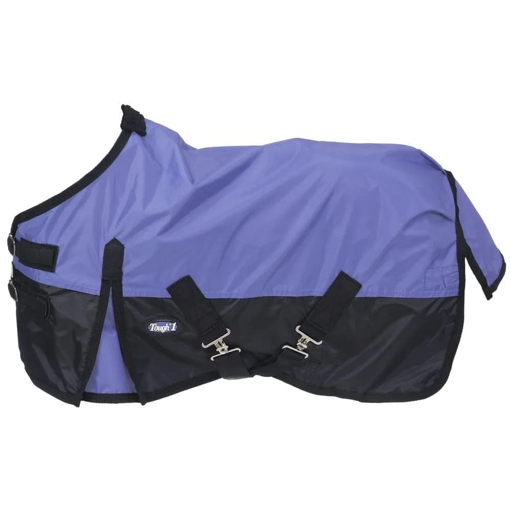 Tough 1 Mini 420D Water-Resistant Sheet Purple 36" (91cm) | Equestrian Outdoor Horse Apparel - main product image