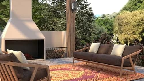 Mad Mats Reversible Outdoor Rug 6' x 9' | Durable UV-Protected Plastic Mat thumbnail 6