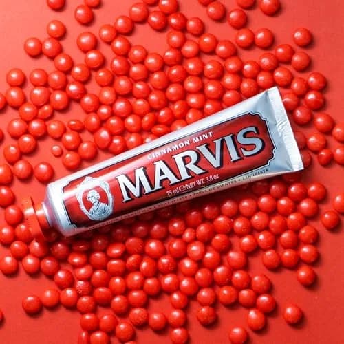 Marvis Cinnamon Mint Toothpaste 75ml (2.2 fl oz) | Made in Italy, Luxury Oral Care thumbnail 2