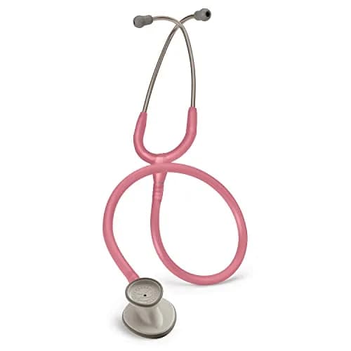 3M Littmann Lightweight II S.E. Stethoscope, 28" Pearl Pink Tube | Tunable Diaphragm & Dual-Sided Chestpiece thumbnail 1