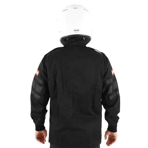 RaceQuip 110 Series Driving Jacket SFI 3.2A/1 Black 5XL | Flame-Resistant, Durable, Stylish thumbnail 5