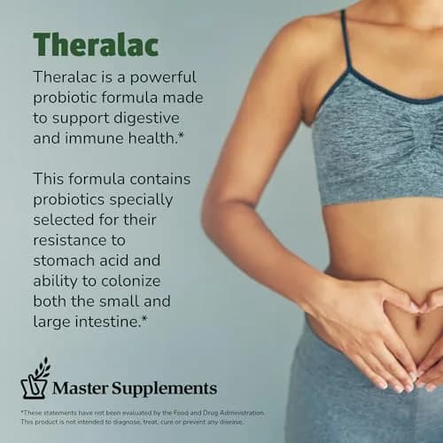 Theralac Multi-Strain Probiotic Capsules 60 Servings | Deep Gut Health & Bloating Relief thumbnail 3