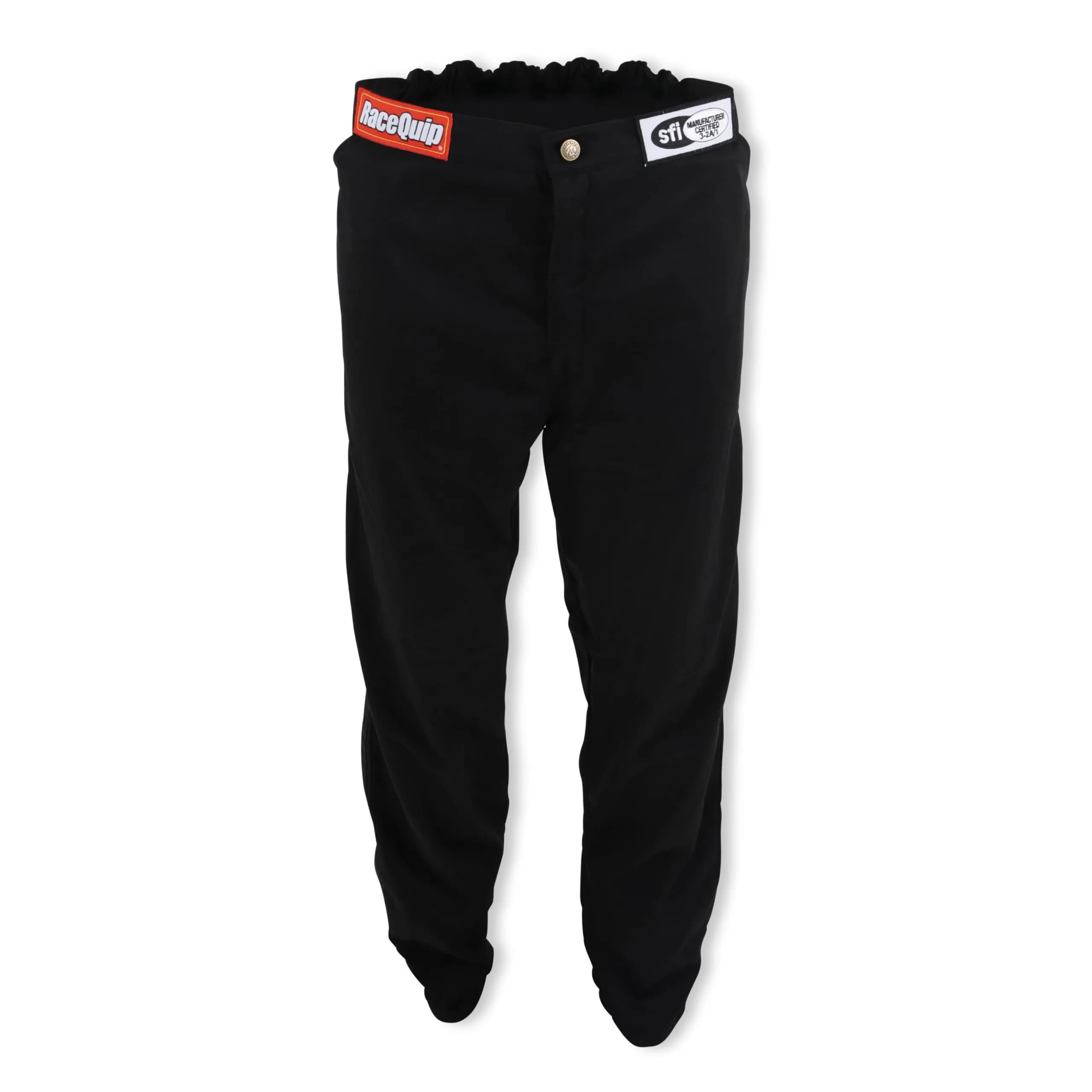 RaceQuip 112002RQP 110 Series Driving Pants Small | Flame-Resistant Racing Apparel — Black