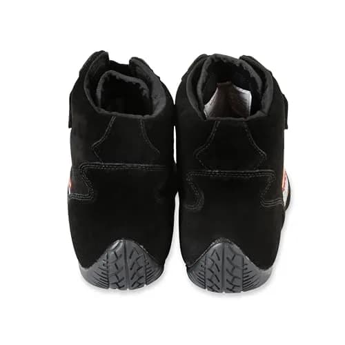 RaceQuip Racing Shoes Mid-Top SFI 3.3/5 Black Size 12 | Flame Retardant Suede Leather thumbnail 4