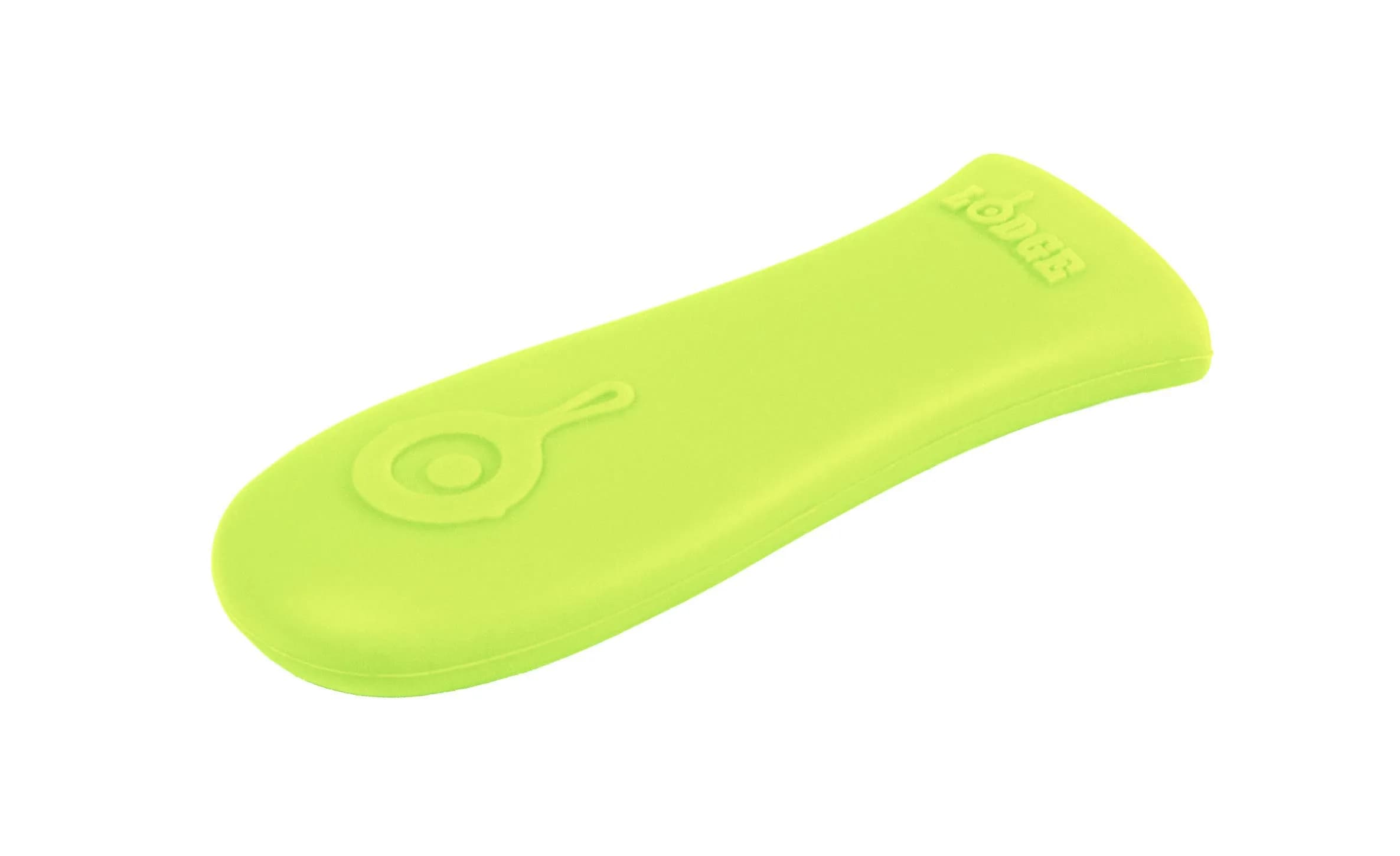 Lodge Silicone Hot Handle Holder Green | Fits Pans 9" & Larger, Heat-Resistant Up to 500°F - main product image