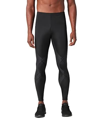 CW-X Men's Stabilyx Compression Tights, 225809A | Support joints & stability, moisture-wicking, UV protection thumbnail 1