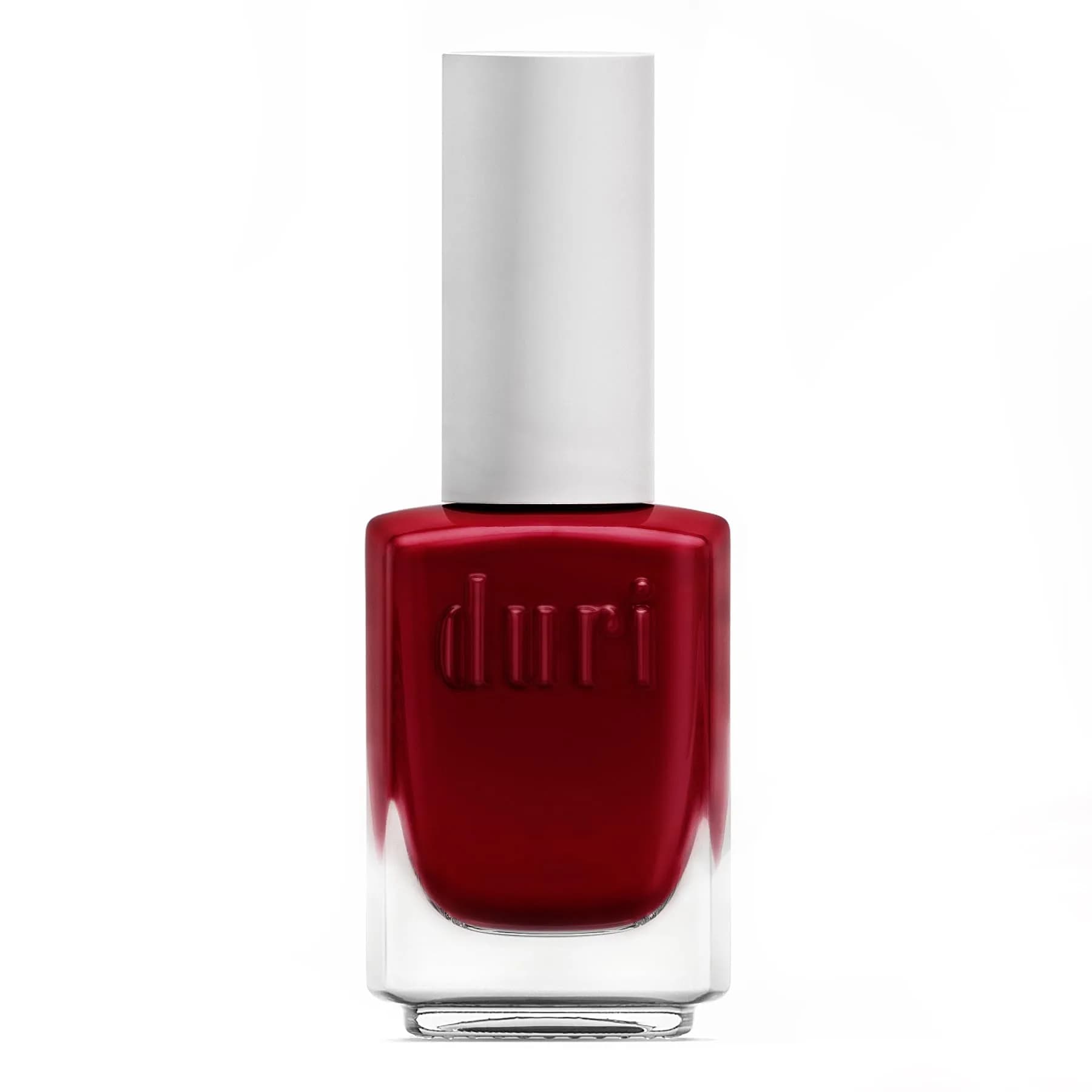 duri Nail Polish Gin Greyhound 13ml (0.45 Fl Oz) | Salon-Quality Glossy Finish — Maroon Red