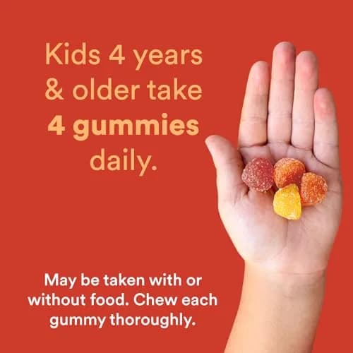 SmartyPants Kids Multivitamin Gummies with Omega 3 Fish Oil 120 Count | Gluten-Free, Fruity Flavors, Immune Support thumbnail 7