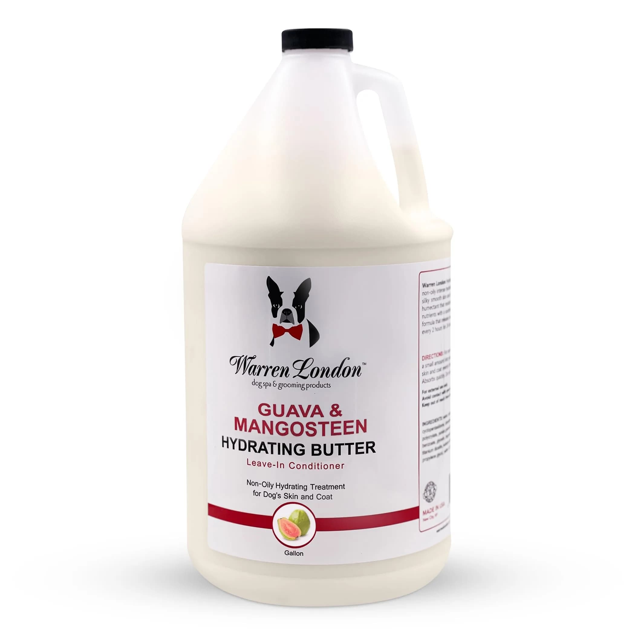 Warren London Hydrating Butter - Guava & Mango | 1 Gallon | 24-Hour Moisturizing for Dogs