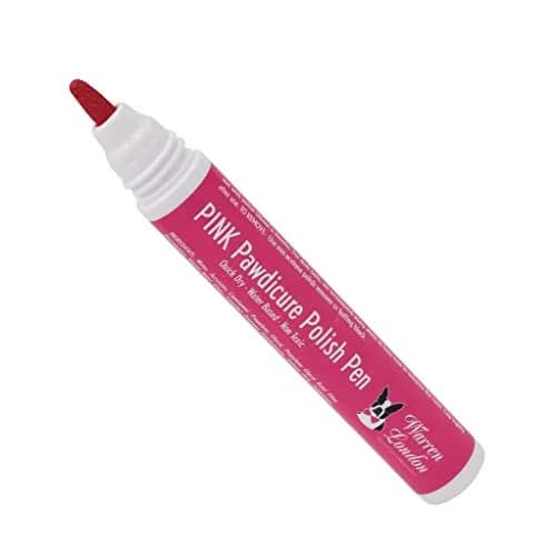 Warren London Pawdicure Dog Nail Polish Pens | Made in USA | Quick Dry, Low Odor, Non-Toxic | 13 Colors | Pink thumbnail 1