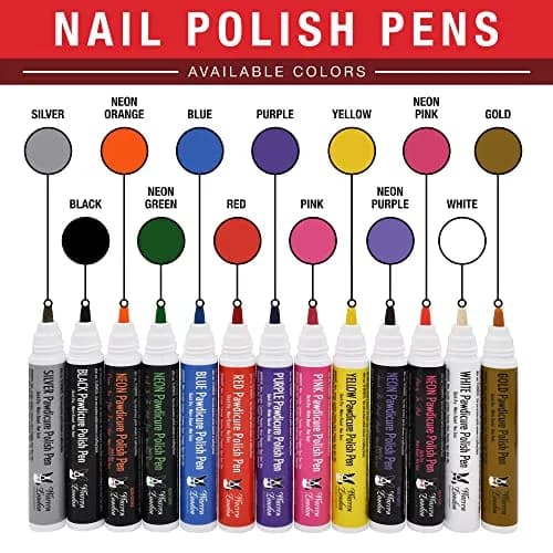 Warren London Pawdicure Dog Nail Polish Pens | Made in USA | Quick Dry, Low Odor, Non-Toxic | 13 Colors | Pink thumbnail 3