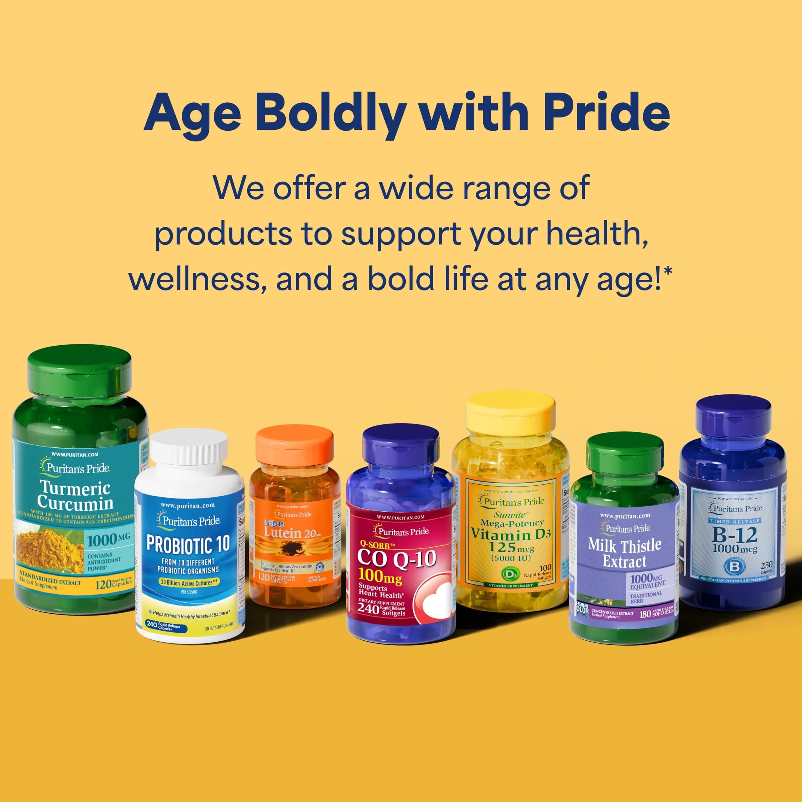 Puritan's Pride One Daily Men's Multivitamin 100 Count (3 Month Supply) | Supports Heart, Immune & Reproductive Health - view 6