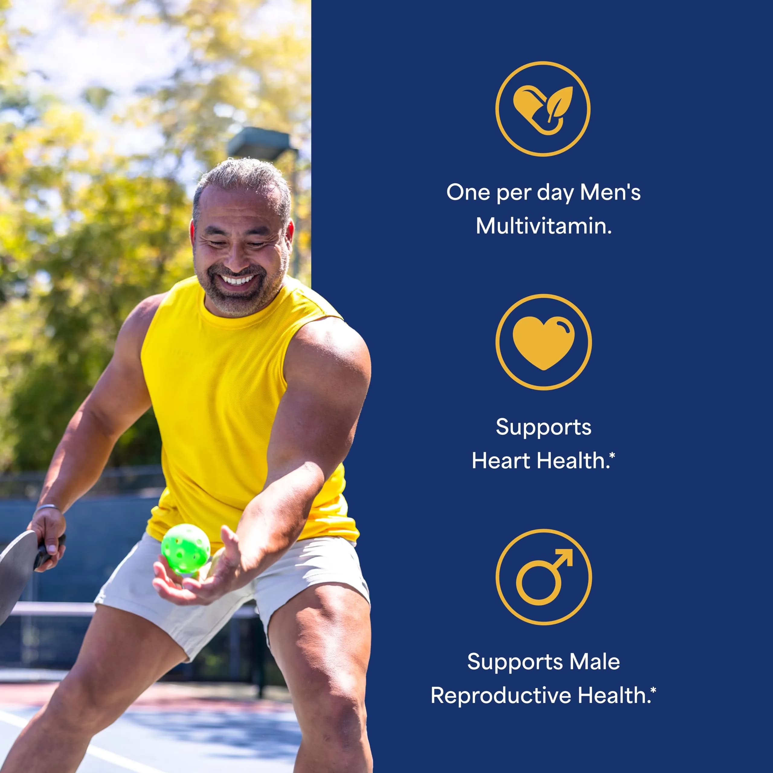 Puritan's Pride One Daily Men's Multivitamin 100 Count (3 Month Supply) | Supports Heart, Immune & Reproductive Health - view 2