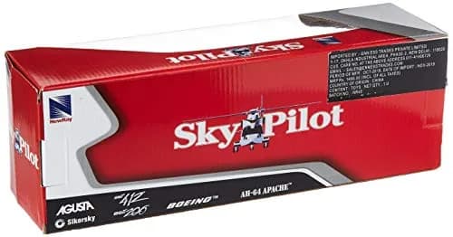 NewRay Sky Pilot UH-60 Black Hawk Diecast Helicopter 9.5 inches | Detailed 1:60 Scale Replica thumbnail 4