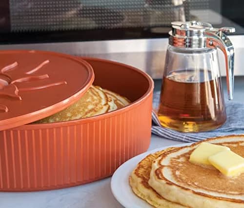 Nordic Ware Microwave Tortilla and Pancake Warmer, 10-Inch | Fits Large Tortillas & More thumbnail 6