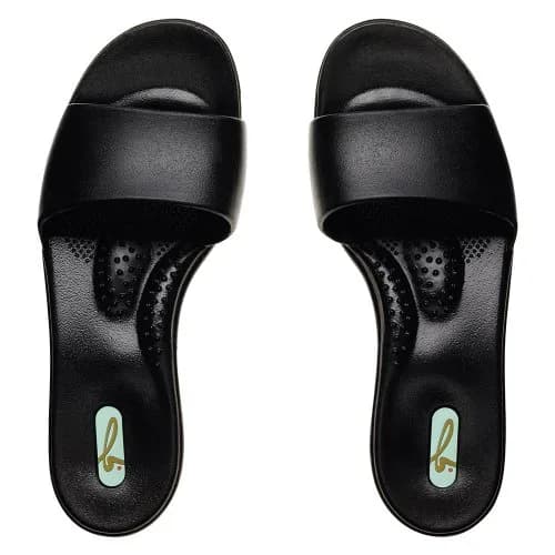 Oka-B Women's Grace Slide, Licorice, Size 6.5-7.5 M | Ergonomic Comfort & Eco-Friendly Design thumbnail 2