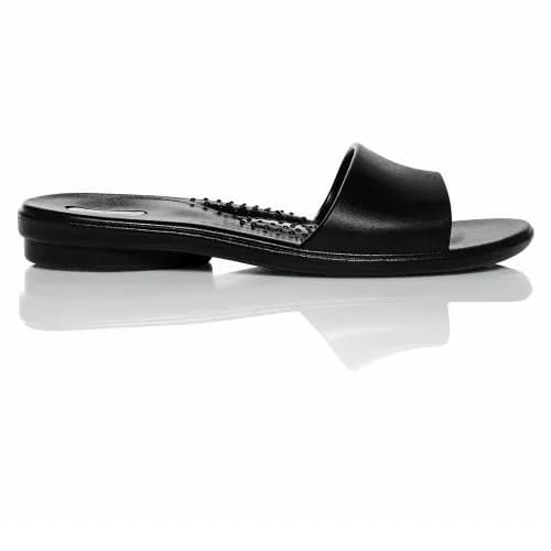 Oka-B Women's Grace Slide, Licorice, Size 6.5-7.5 M | Ergonomic Comfort & Eco-Friendly Design thumbnail 3