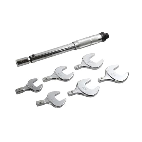 CPS Torque Wrench Set for R410A | Multi-Head, 17-29mm, Metal, Silver thumbnail 2