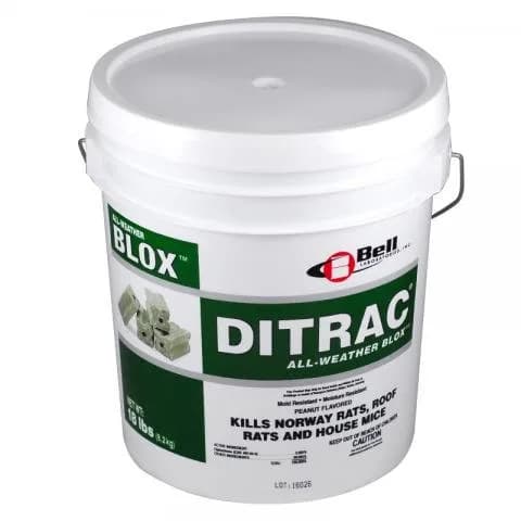 Bell Laboratories Ditrac All-Weather Blox 18 lbs | Rodent Control for Indoors & Outdoors thumbnail 2