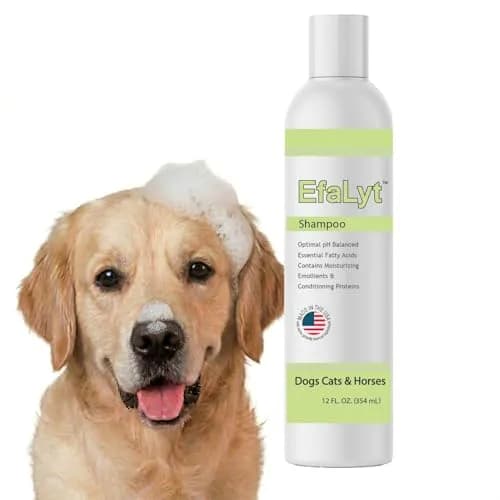 EfaLyt Pet Shampoo and Cream Rinse Set, Hypoallergenic Formula with Essential Fatty Acids, 12 fl oz (Cream Rinse) | Natural Moisturizing for Pets thumbnail 1