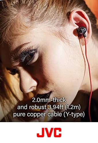 JVC Headphone Xtreme-Xplosivs Wired Earbud Headphones 1.2m | Deep Bass & Excellent Sound thumbnail 6