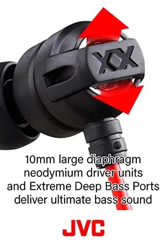 JVC Headphone Xtreme-Xplosivs Wired Earbud Headphones 1.2m | Deep Bass & Excellent Sound thumbnail 3
