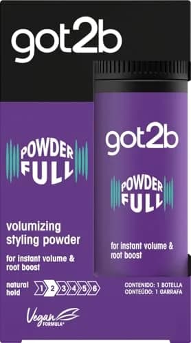 Got2B Powder'ful Unisex Root Hair Styling Powder 10g | Instant Volume & Natural Hold thumbnail 1