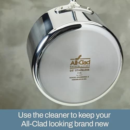 All-Clad Stainless Steel Cleaner Powder 340g (12 Oz) | Restores Shine on Pots & Pans thumbnail 2