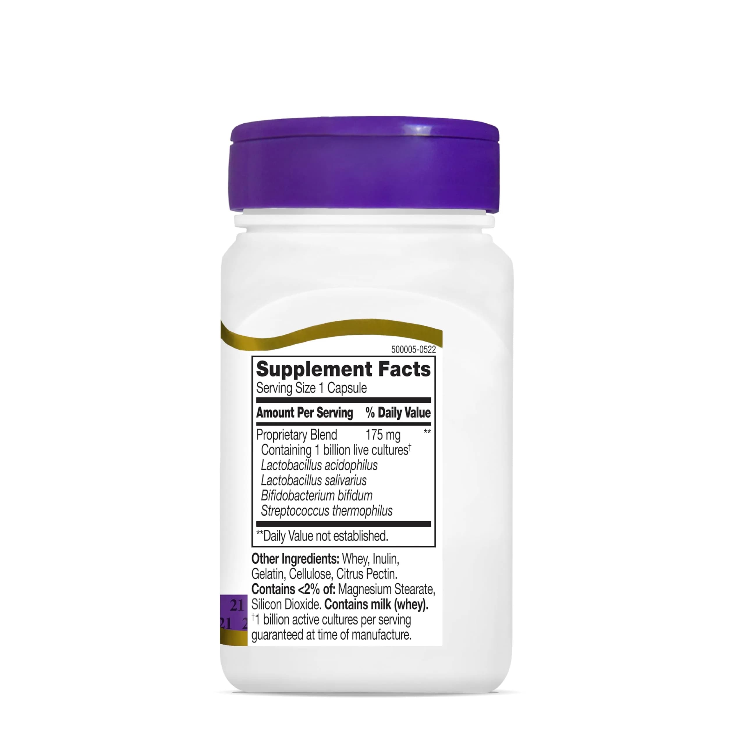 21st Century Acidophilus Probiotic Supplement Capsules 100 Count | Supports Digestive Health & Immune System - view 9