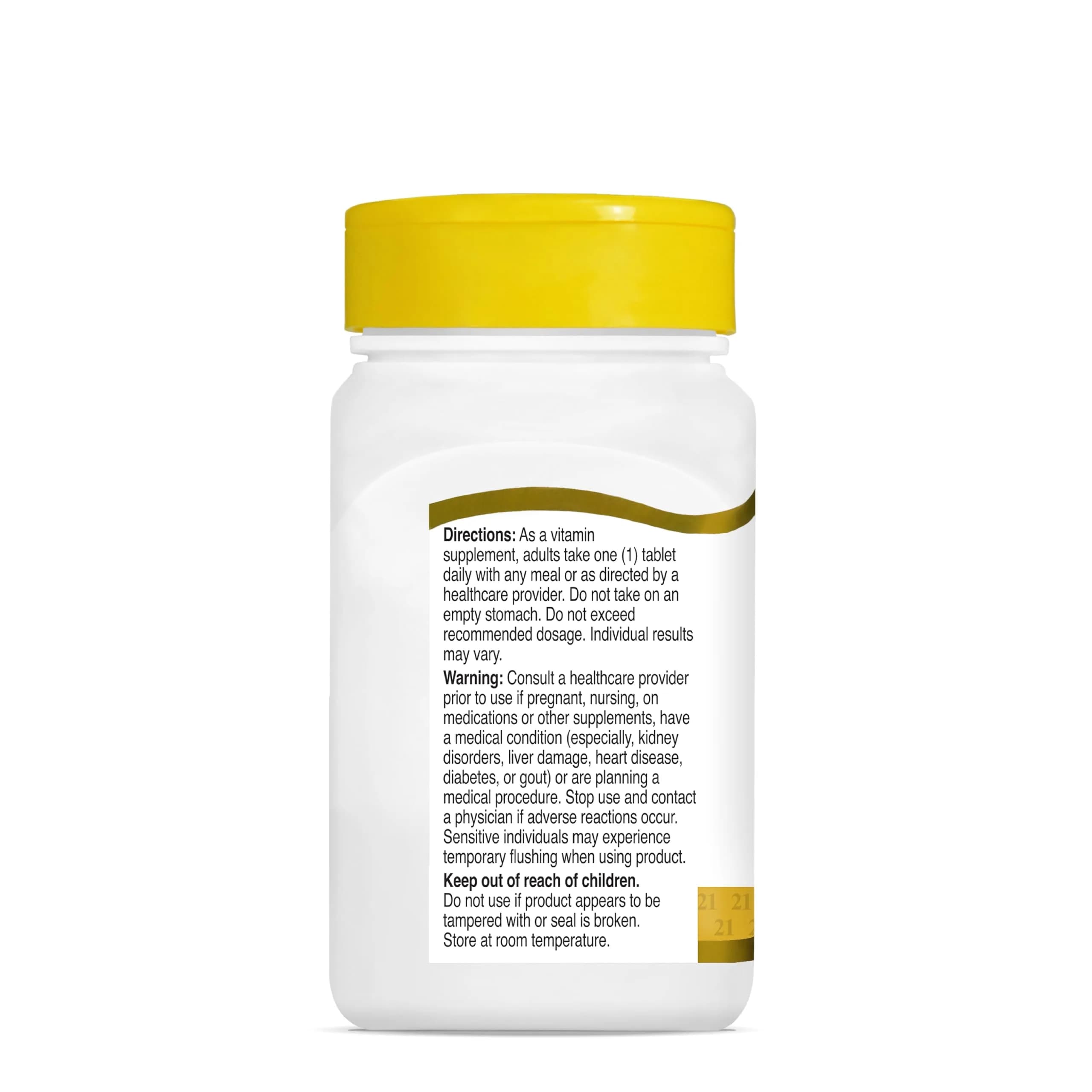 21st Century Niacinamide 500mg Prolonged Release Tablets 110 Count | Energy Metabolism & Skin Health Support, No-Flush Formula, Non-GMO - view 8