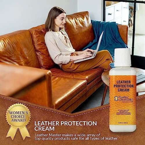 Leather Master Leather Protection Cream 250ml | Water-Based Leather Conditioner & Water Repellent thumbnail 4