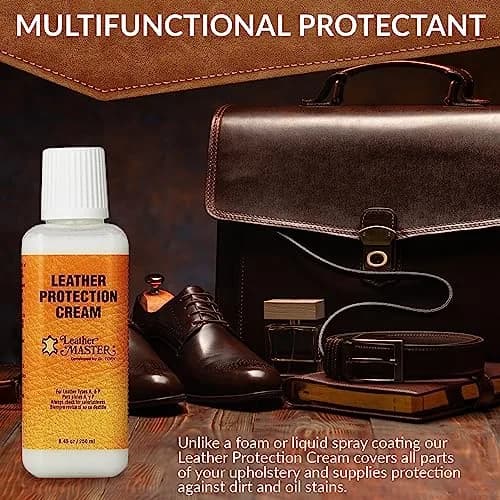 Leather Master Leather Protection Cream 250ml | Water-Based Leather Conditioner & Water Repellent thumbnail 3