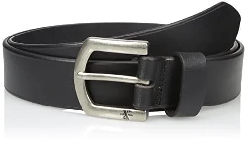 Nocona Men's Work Black Beveled Belt 36 | Durable Leather, No Edge Stitching thumbnail 1