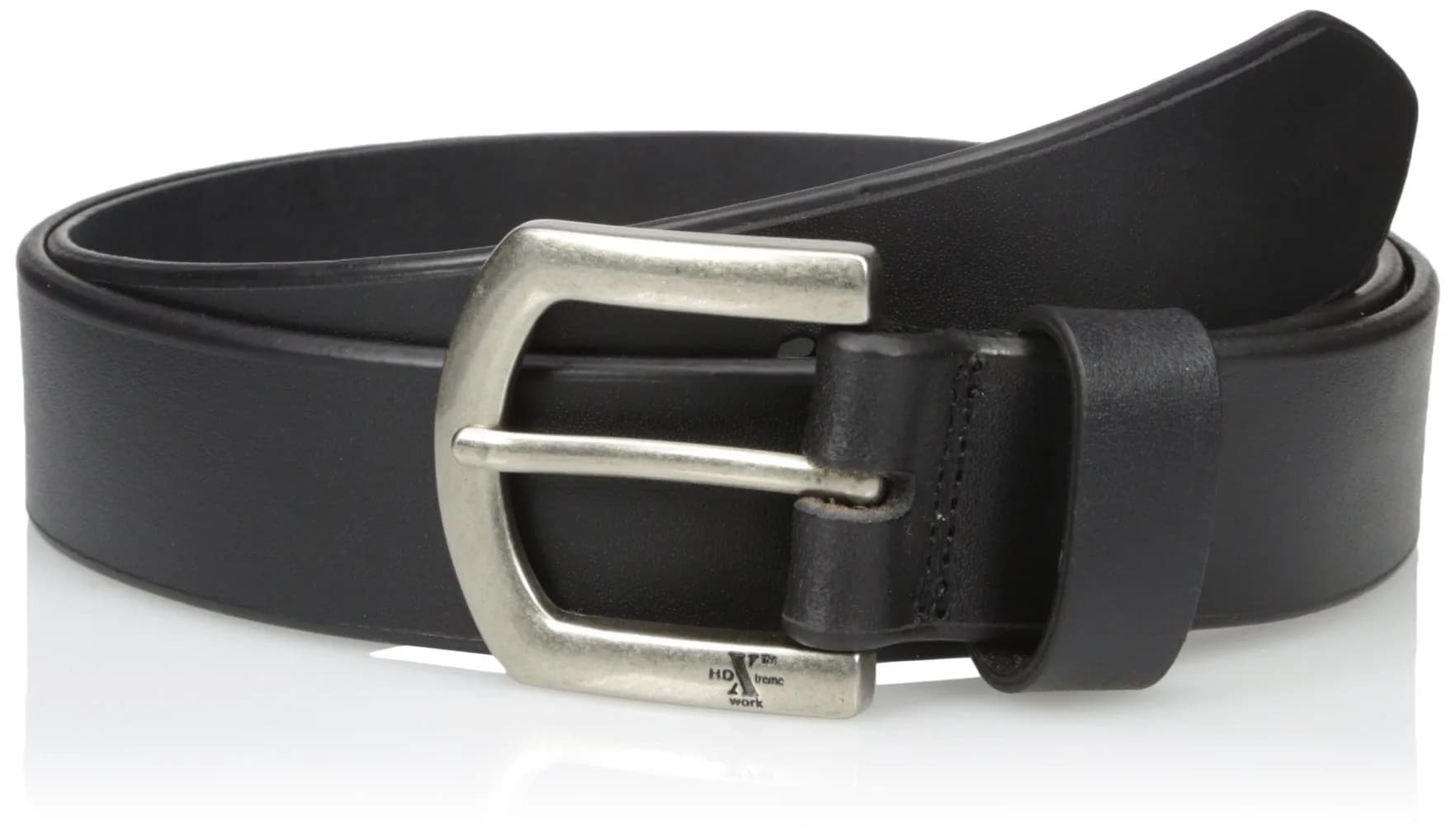 Nocona Men's Work Black Beveled Belt 36 | Durable Leather, No Edge Stitching — 40