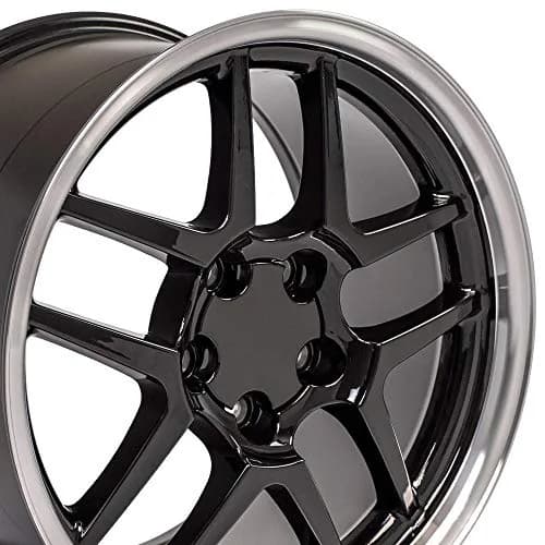 OE Wheels CV04 18x10.5 Gloss Black Machined Lip | 5x120.65 Bolt Pattern, 56ET Offset thumbnail 1