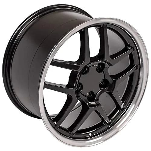OE Wheels CV04 18x10.5 Gloss Black Machined Lip | 5x120.65 Bolt Pattern, 56ET Offset thumbnail 4