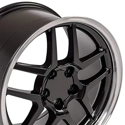 OE Wheels CV04 18x10.5 Gloss Black Machined Lip | 5x120.65 Bolt Pattern, 56ET Offset thumbnail 5