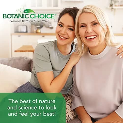 Botanic Choice Menopause Hot Flash Relief Supplement | Herbal Balance for Women, Gluten Free, 60 Capsules thumbnail 7