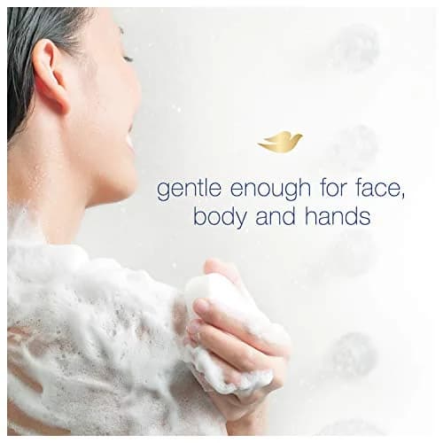 Dove Sensitive Skin Beauty Bar 106g (3.75 Oz) Pack of 6 | Hypoallergenic & Fragrance-Free Cleanser thumbnail 6