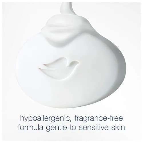 Dove Sensitive Skin Beauty Bar 106g (3.75 Oz) Pack of 6 | Hypoallergenic & Fragrance-Free Cleanser thumbnail 7