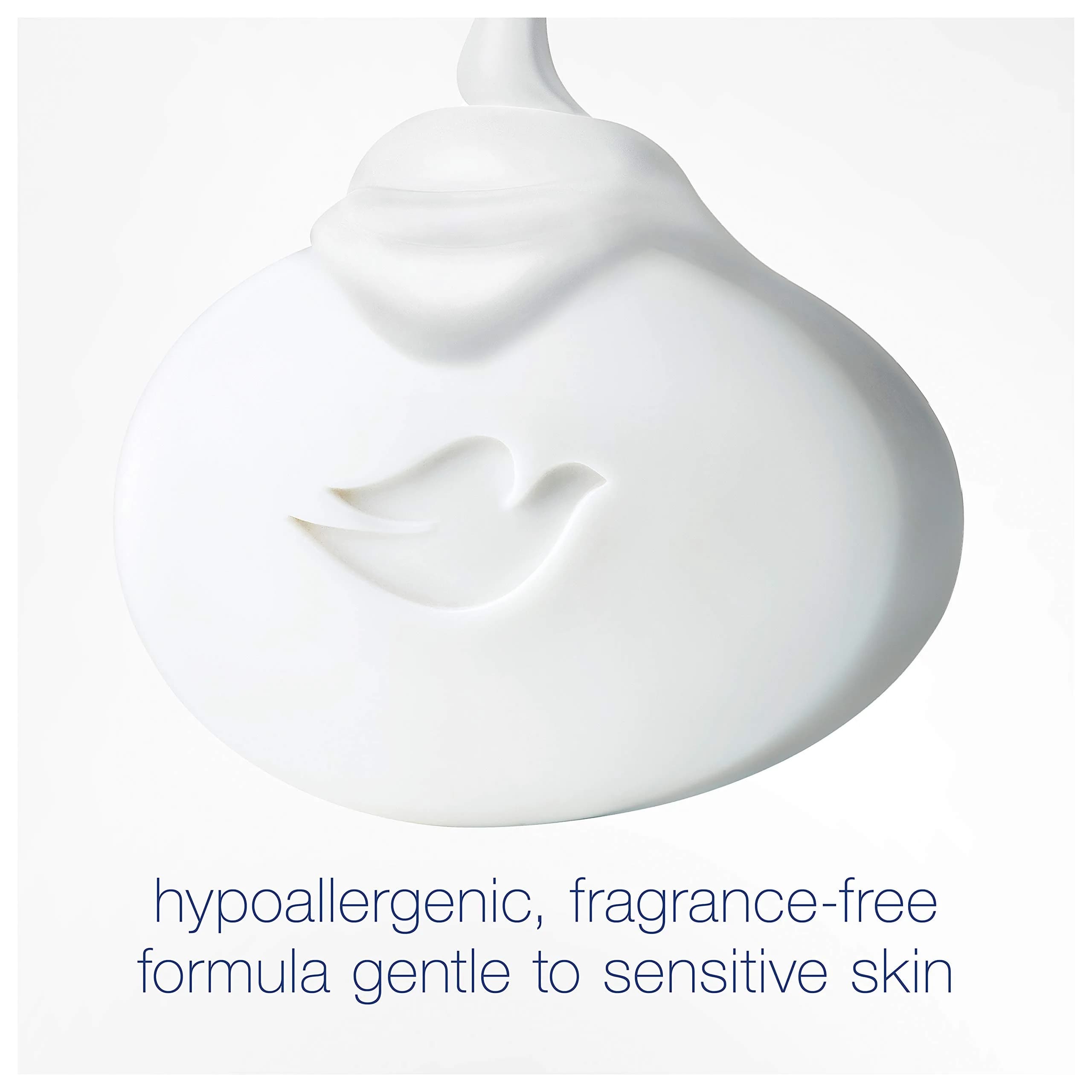Dove Fragrance-Free Beauty Bar for Sensitive Skin | Unscented Gentle Cleanser | 24 Ounce (Pack of 1) - view 7
