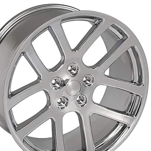 OE Wheels DG51 22x10 Chrome Rim | 5x139.7 Bolt Pattern, 25.4ET Offset, 22 Inch Diameter thumbnail 5