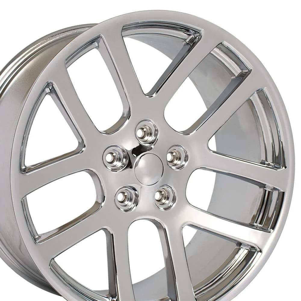 OE Wheels DG51 22x10 Chrome Rim | 5x139.7 Bolt Pattern, 25.4ET Offset, 22 Inch Diameter