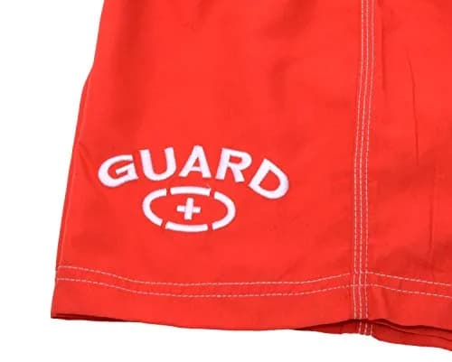 Adoretex Men's Guard Board Shorts Swim Trunks with Mesh Liner, Navy, Small | 100% Polyester, 8x Faster Drying thumbnail 8
