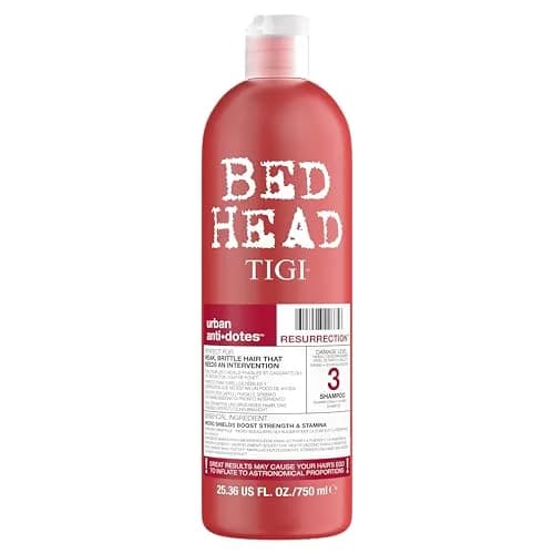 TIGI Bed Head Resurrection Shampoo for Damaged Hair 750ml (25.36 Fl Oz) | Salon-Quality Repair for Brittle Strands thumbnail 1
