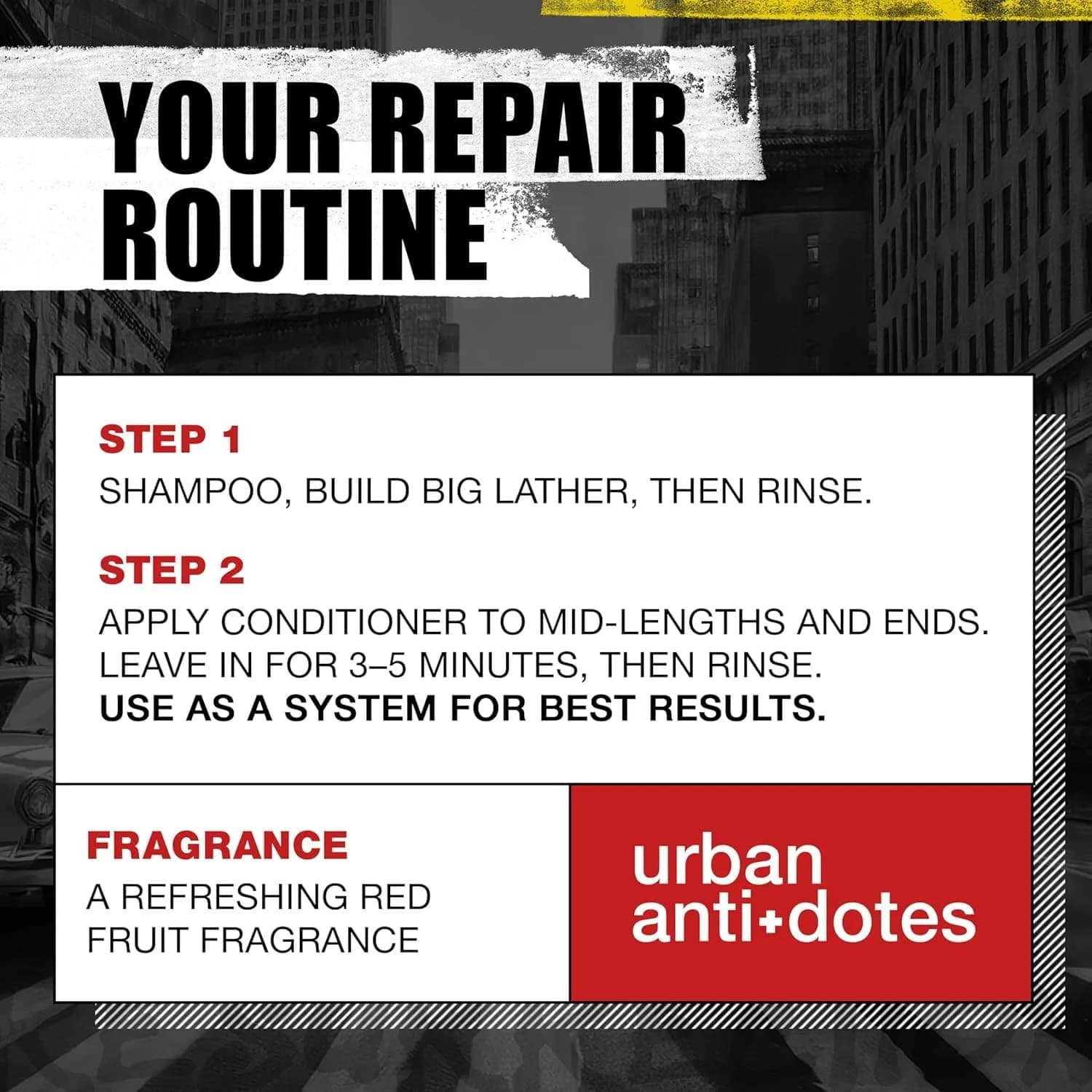 TIGI Bed Head Resurrection Shampoo for Damaged Hair 750ml (25.36 Fl Oz) | Salon-Quality Repair for Brittle Strands - view 6
