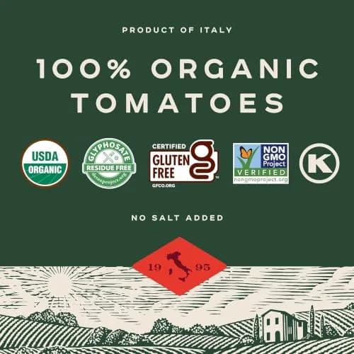 bionaturae Organic Whole Peeled Tomatoes 28.2 Oz | Authentic Italian Organic, Non-GMO, No Added Salt & Sugar thumbnail 7