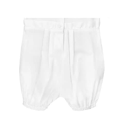 Petit Ami Baby Boys' Pique Christening Knicker, White (24 Months) | Heirloom-Quality Baptism Outfit thumbnail 4
