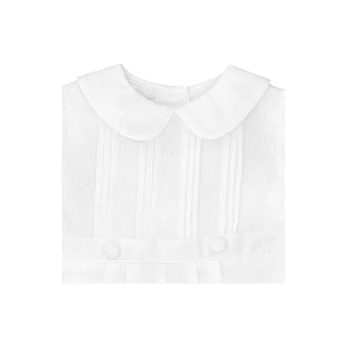 Petit Ami Baby Boys' Pique Christening Knicker, White (24 Months) | Heirloom-Quality Baptism Outfit thumbnail 3